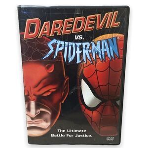 𝅺3/$30 marvel Daredevil Vs. Spider-Man Animated Series DVD 2003
